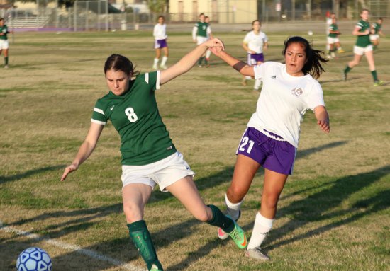 Aliyah Reynoso in earlier tournament action.